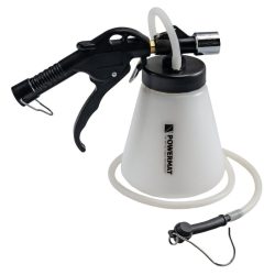   Súprava na odvzdušňovanie pneumatických bŕzd Powermat – 90–120 PSI, s nádobami s objemom 0,71 a 1 liter PM1595