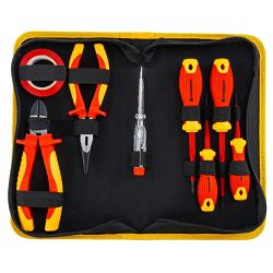   POWERMAT 8-dielna sada izolovaných elektrikárskych kľúčov VDE PM1604