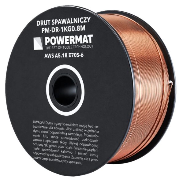 SG2 zváračská drôt s medeným povlakom pre zváranie MIG/MAG 0,8 mm 1 kg PM1625