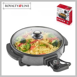   Royalty Line Multifunkčná prenosná elektrická panvica, 42 cm, 1500 W, PP-18214