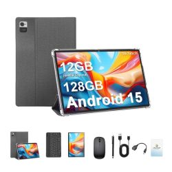   CRELANDER CR 25,7 cm Android 15 tablet čierny obal, klávesnica, myš a stylus sada PR6580737