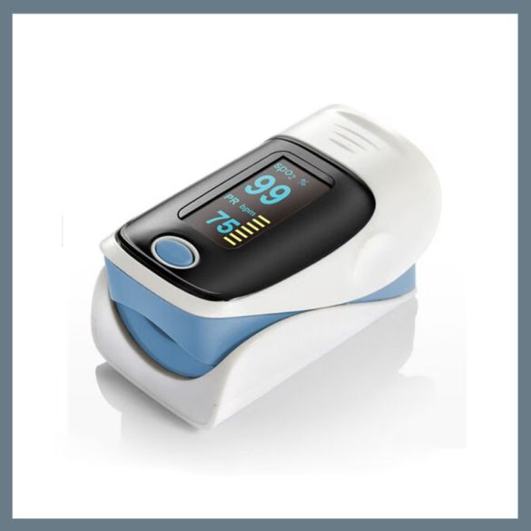 Pulzný oxymeter na prst – merač pulzu a okysličenia krvi
