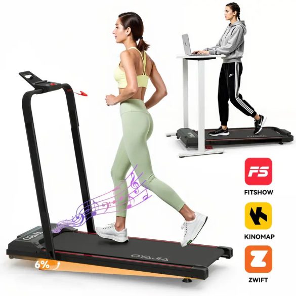 Bežecký pás s madlami a nastaviteľným sklonom PX1549248