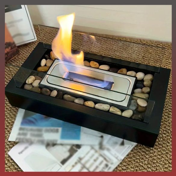 Prenosný dekoratívny krb na bioetanol QG373799