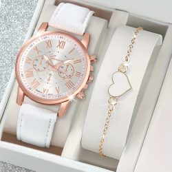   Dámske quartzové hodinky v módnej sade s náramkom QM3157943