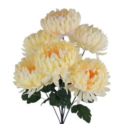 Umelá chryzantéma krémová 1 kus QP4504827-6