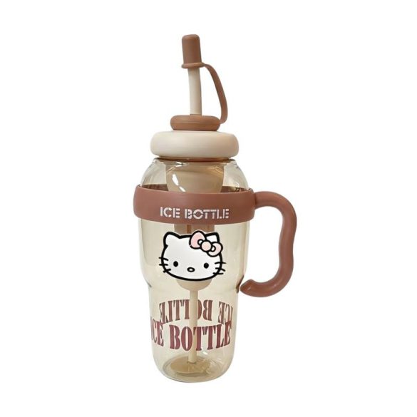 Hello Kitty Milk Tea Hnedá fľaša na vodu QR3494598-B