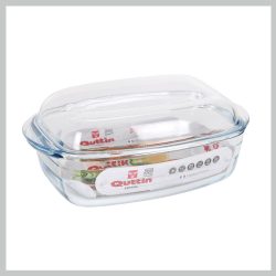 Obdĺžniková zapekacia misa s vekom QT-8890430R