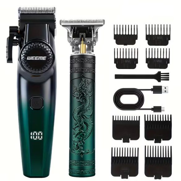WEEME 2 v 1 bezdrôtová sada na strihanie vlasov a fúzy QY11802669-2