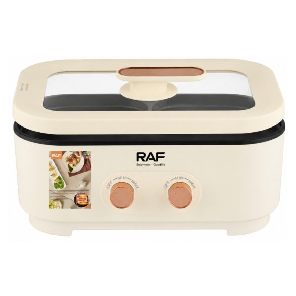 Multifunkčný elektrický hrniec RAF – 2×3 litre, 2000 W R.5420