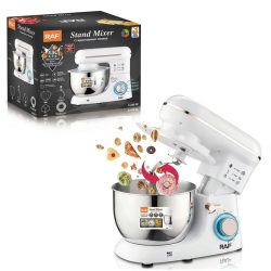   RAF Biela elektrická kuchynská robotická súprava 3 v 1, 4,5 l, 1300 W, R.6601W