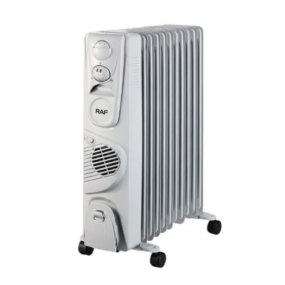 RAF – 11 Rebrový Olejový Radiátor s Ventilátorom (2900W) R1131W