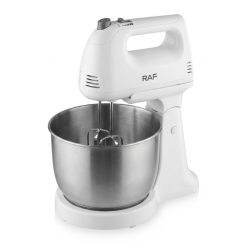   RAF 2 v 1 Ručný a Stojanový Mixér s Miskou 250W, 2,0L R6637W