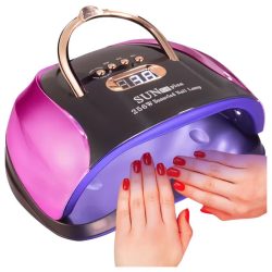   Profesionálna 256W LED lampa na nechty NAXBEY – Fialová RF2026427L