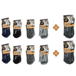 8+2 Dámske športové ponožky 35 až 37 RFW-006-1