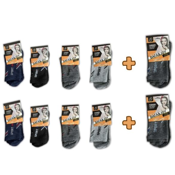 8+2 Dámske športové ponožky 35 až 37 RFW-006-1