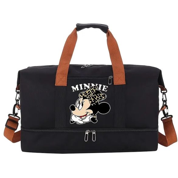 Prenosná športová a cestovná taška s motívom Mickey Mouse čierna RG2052931-F