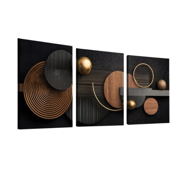 3-dielna sada moderných abstraktných plátien na stenu RK11837726