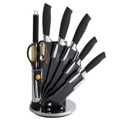   8-dielna sada nožov Royalty Line s brúskou a nožnicami, RL-BLK8-W