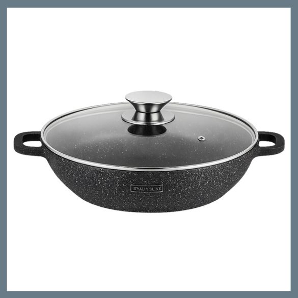 Royalty Line 40 cm mramorová plytká panvica – 11,3 litra RL-BR40MG
