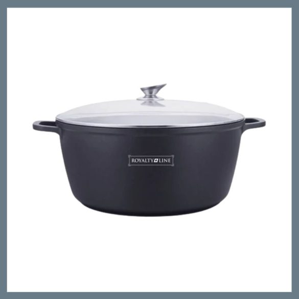 Hrnce Royalty Line so skleneným vekom a mramorovým povrchom RL-BS36M