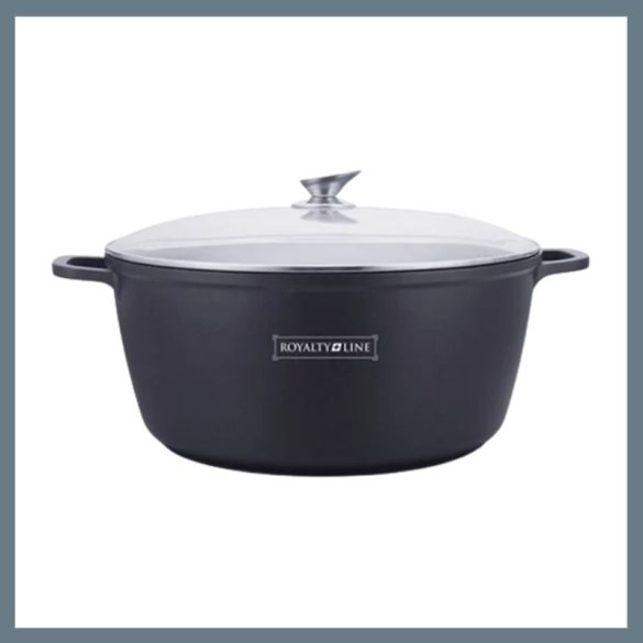 Hrnce Royalty Line so skleneným vekom a mramorovým povrchom RL-BS40M