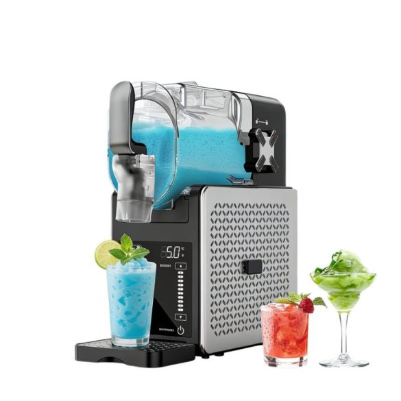 Profesionálny automatický stroj na výrobu ľadovej triešte a zmrzliny 5 v 1 – 2,5 l RN12818352