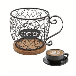 Držiak na kávové kapsuly čierny bez veka RP1387967-F2