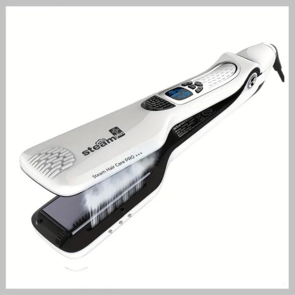 Profesionálna parná keramická žehlička na vlasy s LCD – do 230 °C RR26688