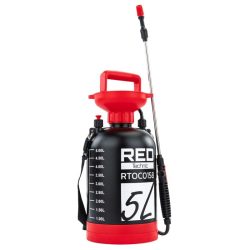   Ručný tlakový postrekovač RED TECHNIC s 5-litrovou nádržou RTOC0158