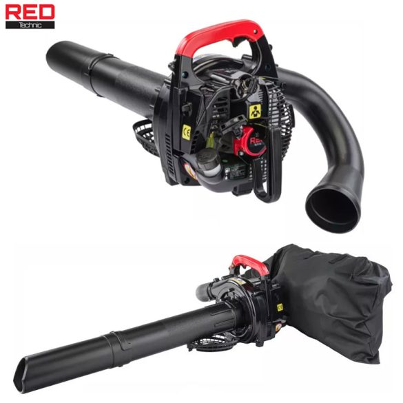 RED Technic benzínový vysávač/fukár na lístie – RTODL0058