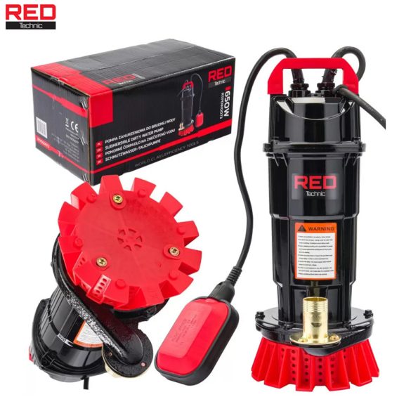 RED Technic ponorné čerpadlo s plavákovým spínačom 650 W – RTPDW0073