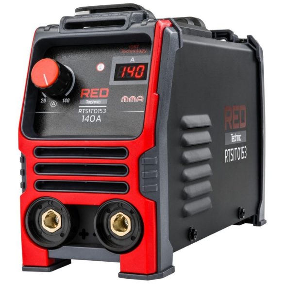 Invertorový MMA zvárač RED TECHNIC s LCD displejom 140 A RTSIT0153