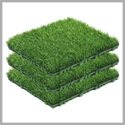 3 ks panel umelého trávnika – 30 × 30 cm RX2290295