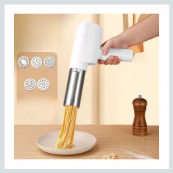   Elektrický výrobník cestovín s príslušenstvom 200W nerez RY-188 KE24-479