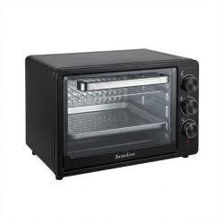   Silver Love – Elektrická Mini Rúra s 2 Varičmi (38 L) SC-38L