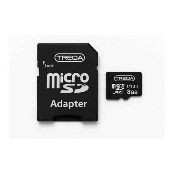 Pamäťová karta TREQA microSDXC s adaptérom – 8 GB SD-12