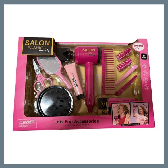 Salon Fashion Beauty – Detský kadernícky set s doplnkami SFB1