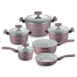   10-dielna sada riadu Spinning Aluminum v odtieni bledá slivka SH-GC3010T
