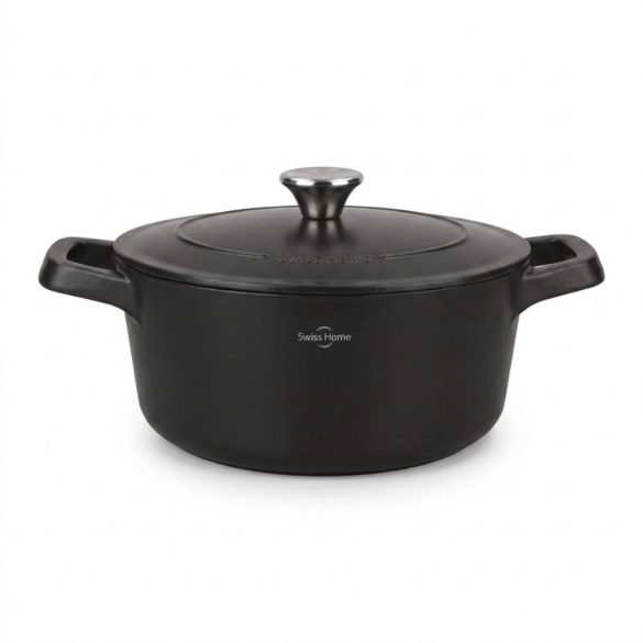 Hliníkový hrniec s keramickým povlakom Zafír (24 cm, 4,2 l) SH-ZC24B