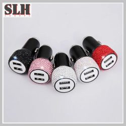Strasskové zapaľovačové USB rozbočovače SLH2287