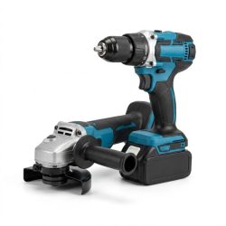   Sada akumulátorového náradia Supamaster (rohová brúska a vŕtačka-skrutkovač) SM-1010