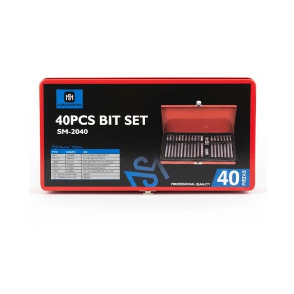 Sada bitov SUPAMASTER – 40 ks SM-2040