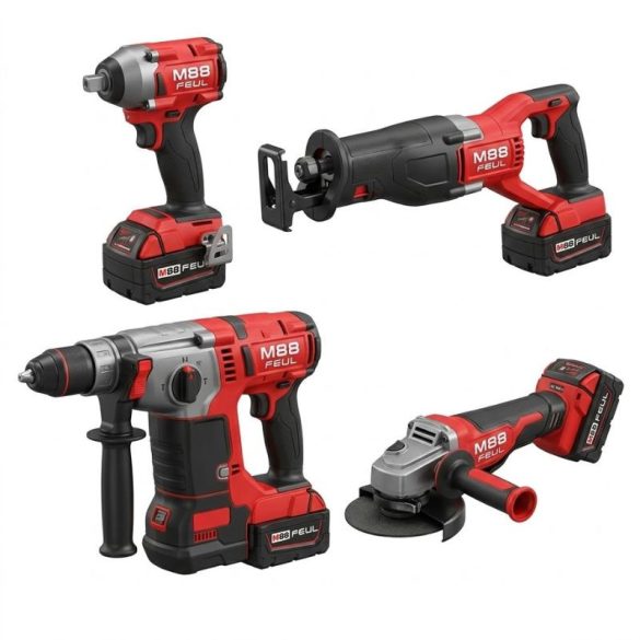 M88 FEUL Akumulátorová 4-dielna sada náradia v kufríku SM-4440