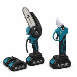   Súprava akumulátorových nožníc a mini reťazovej píly Supamaster 88 V SM-5003