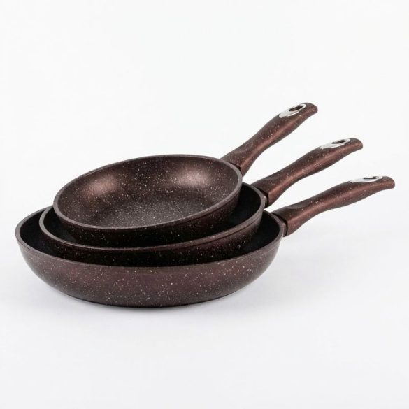 Sada panvíc Silver Royal Metallic – Granitová hnedá SR-2022-B