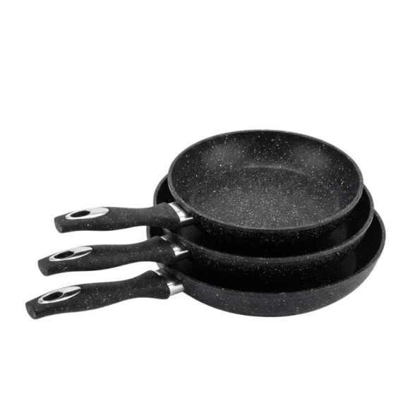 Sada panvíc Silver Royal Metallic – Čierna SR-2022-F