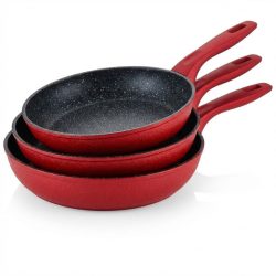   Sada panvíc Silver Royal Metallic – Purpurová červená SR-2023-R