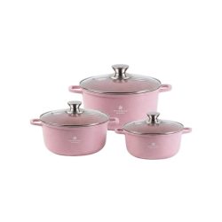   Sada riadu Silver Royal Diamond s nepriľnavým povrchom (3 ks) (ružová) SR-3030-R