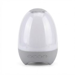   SHENGSHUAI Dotykovo Ovládaná 3D LED Lampa a Prenosný Reproduktor SS-609+